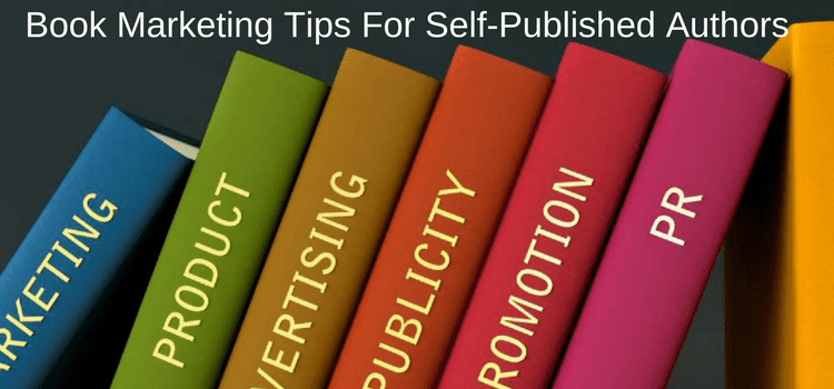 books with marketing tips written on their covers